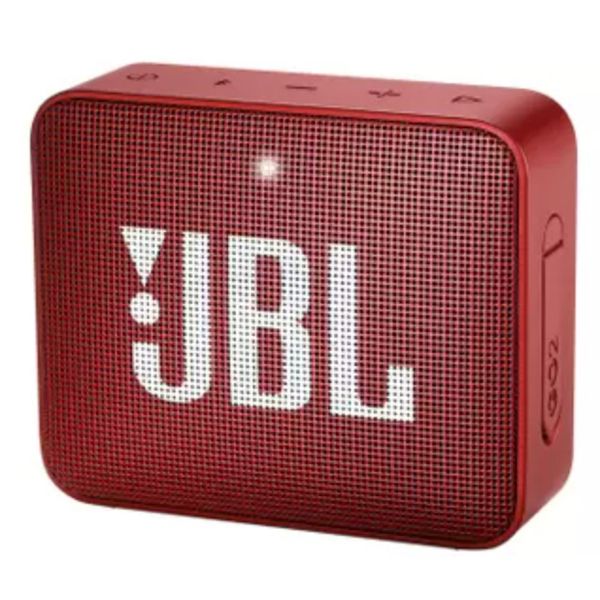 Mini Caixa de Som JBL GO 2 Bluetooth - Portátil 3W à Prova de Água Vermelho
