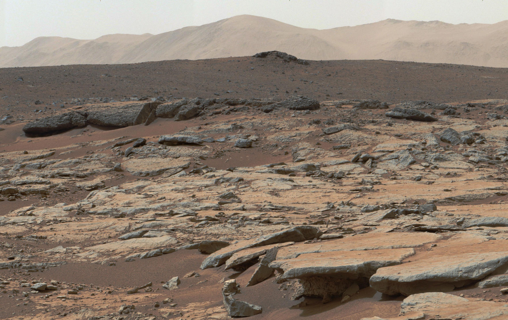 Los minerales descubiertos por el rover Curiosity han intrigado a los científicos (Imagen: Reproducción/NASA)