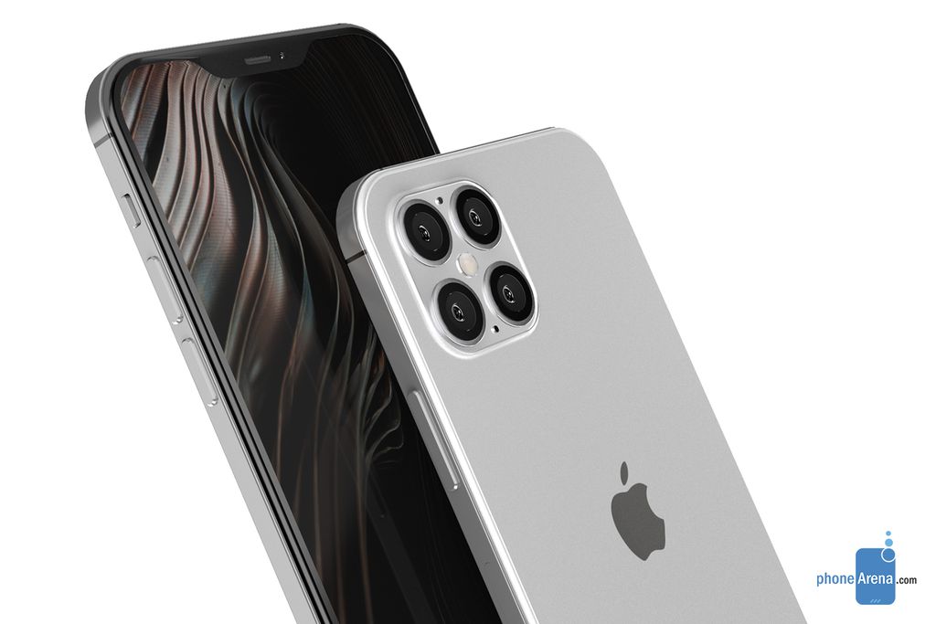 Conceito do que seria o iPhone 12: versão 5G do novo smartphone da Apple pode ser um dos ciclos de produtos mais significativos para a empresa (Imagem: PhoneArena.com)