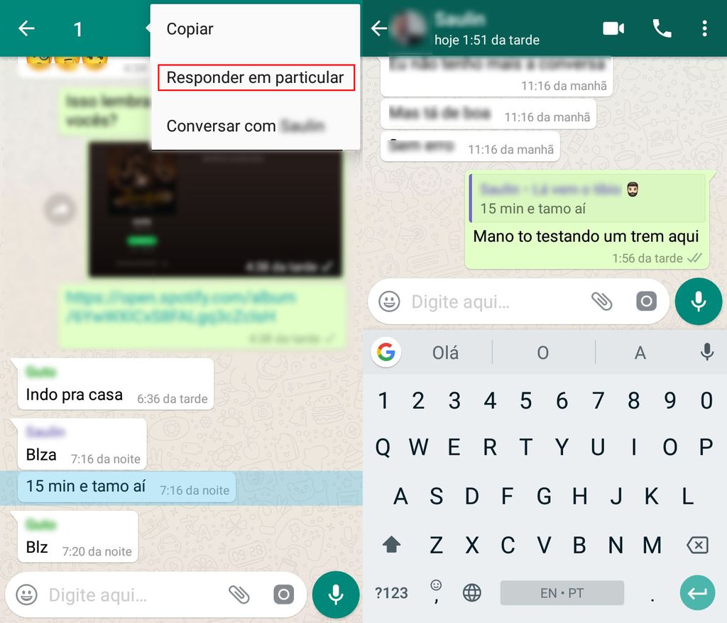 WhatsApp começa a testar mensagens privadas dentro de grupos no Android
