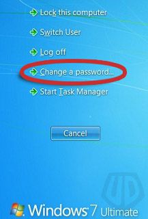 Ctrl + Alt + Del no Windows 7 Ctrl + Alt + Del no Windows 7