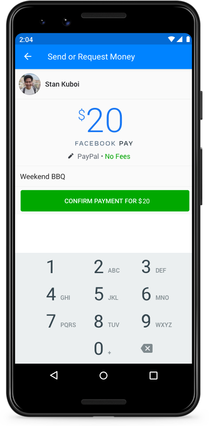 Recurso permite realizar pagamentos diretamente nos serviços do Facebook (Imagem: Divulgação/Facebook)