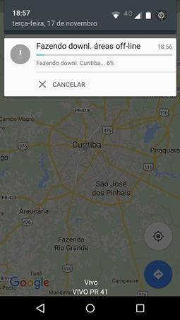 Salvar mapas offline Salvar mapas offline