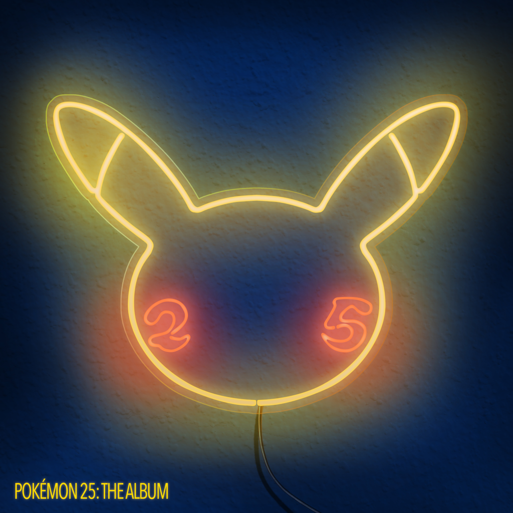 Capa do disco Pokémon 25: O Álbum (Imagem: Divulgação/The Pokémon Company)