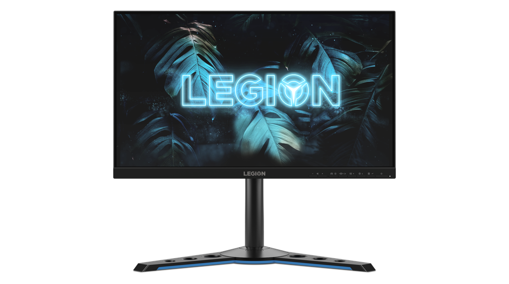 Com taxa de atualização de 360 Hz e tempo de resposta de 1 ms, o Legion Y25g-30 figura entre os monitores mais rápidos do mundo (Imagem: Lenovo)