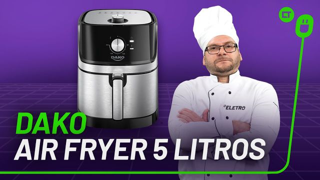 Air Fryer Dako de 5 litros: acertou (quase) tudo de primeira