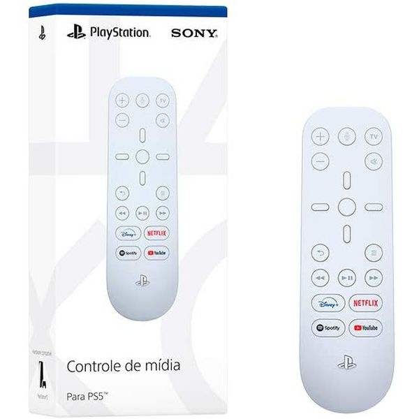 Controle de Mídia - PlayStation 5