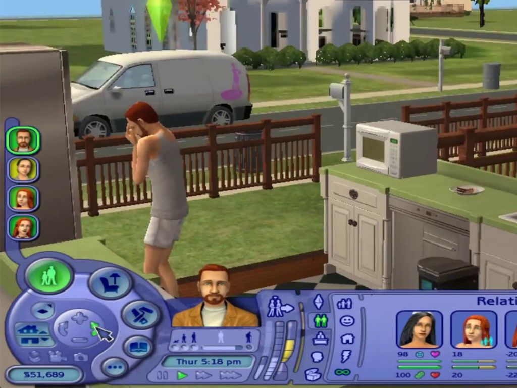 The Sims 2 veio com maiores opções de customização e progressão de personagens / Imagem: Reprodução