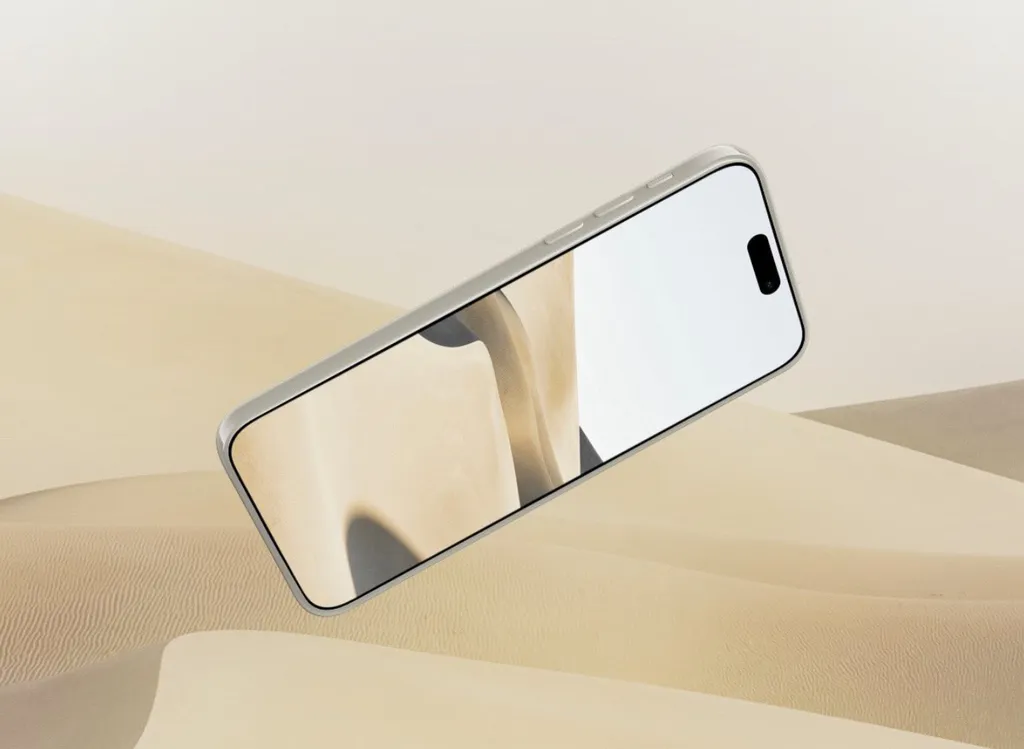 iPhone 15 Pro e 15 Ultra são esperados com novo visual de vidro curvado, bordas finas e tela plana para efeito de ilusão de óptica do Watch Series 8 (Imagem: Reprodução/AR72014)