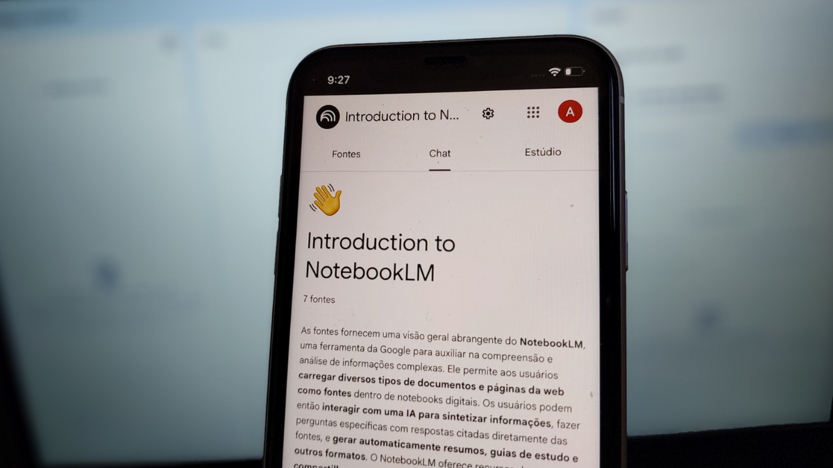 IA do Google para estudo, NotebookLM vai ganhar app para Android e iOS