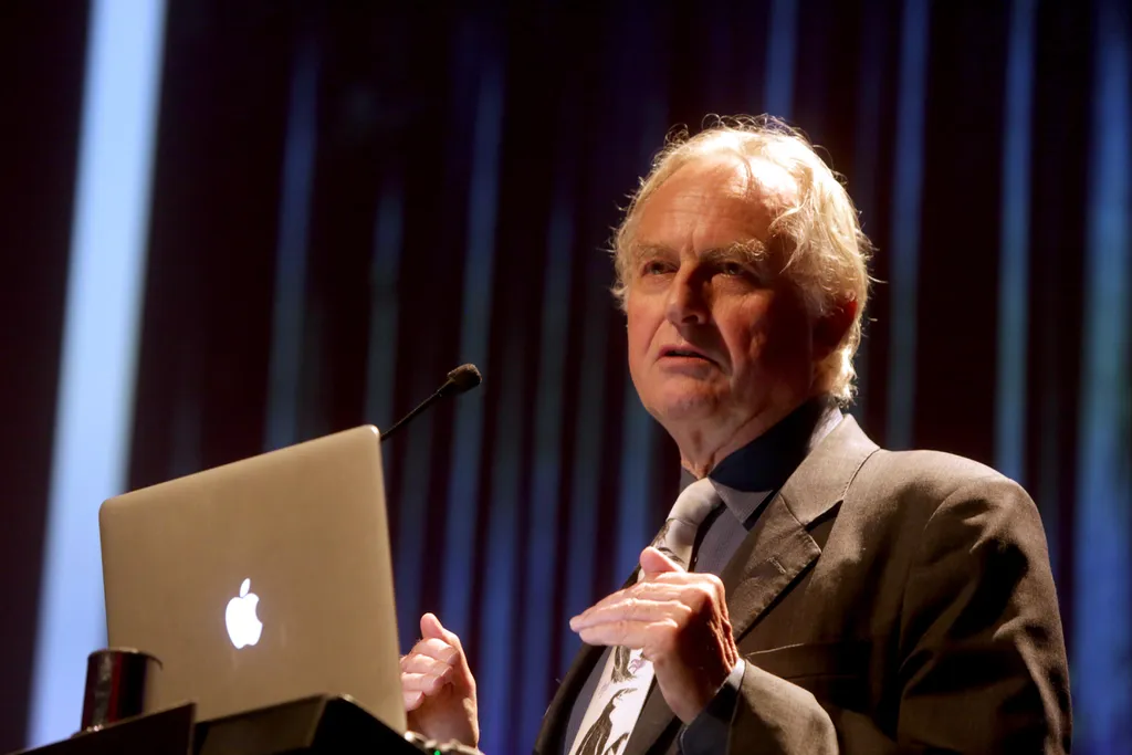 Richard Dawkins no evento Fronteiras do Pensamento, em São Paulo: autor foi o criador da palavra 