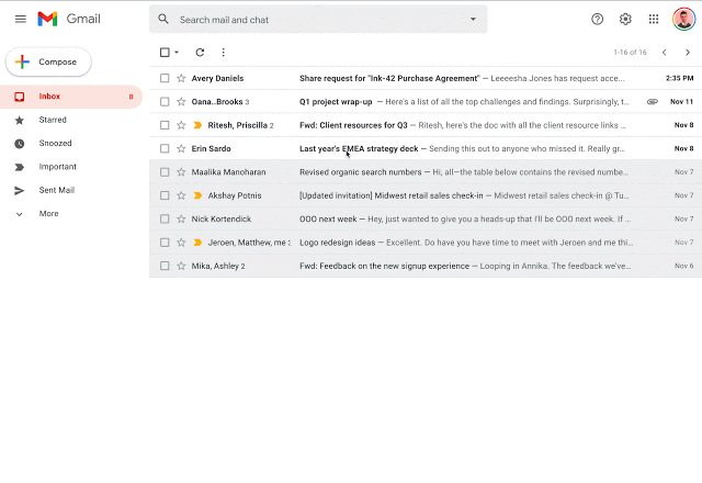Gmail libera ferramenta que facilita compartilhamento do Drive direto do e-mail