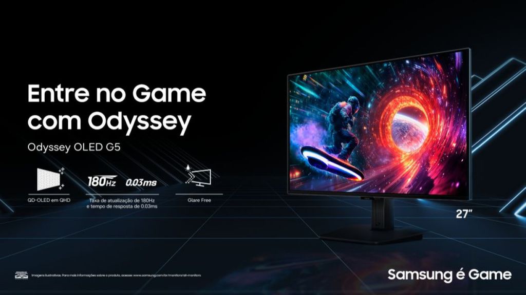 Imagem do Odyssey OLED G5