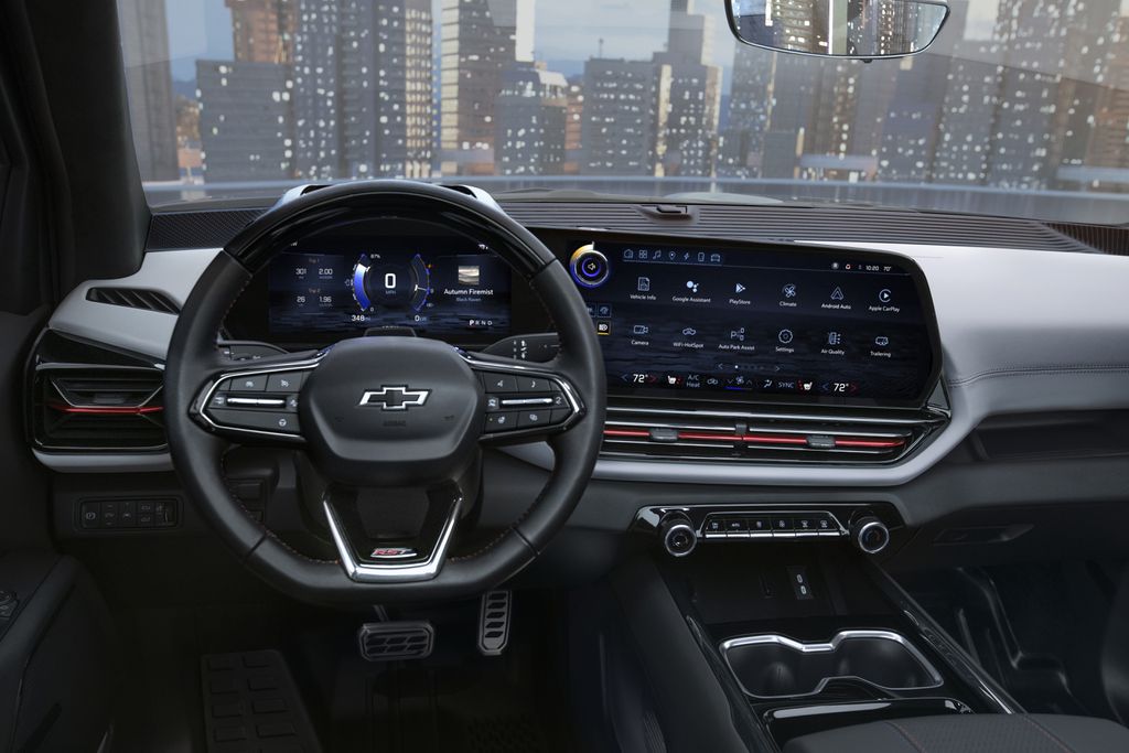 Silverado elétrica terá conforto, autonomia e tecnologia de ponta (Imagem: Divulgação/Chevrolet)