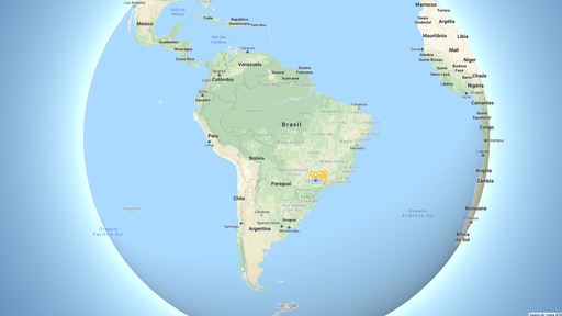 Google Maps agora mostra a Terra em formato esférico com zoom out