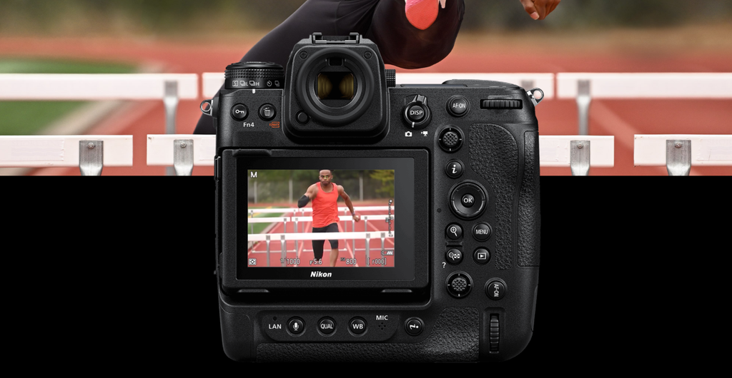 Obturador eletrônico da câmera promete alta performance e sem rolling shutter (Imagem: Divulgação/Nikon)