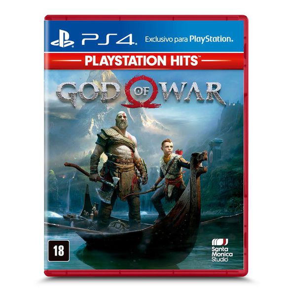 Jogo God of War 4 - Playst ation Hits - PS4