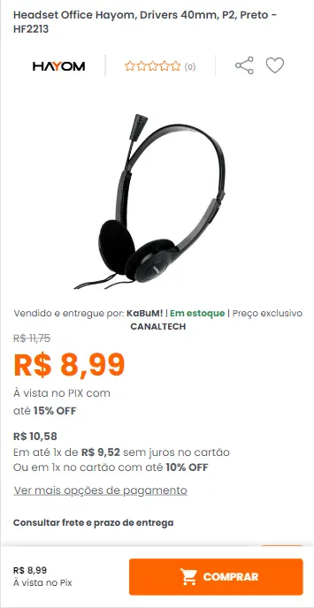 Headset Office Hayom Drivers Mm P Preto Hf Pre O Exclusivo Canaltech Ofertas