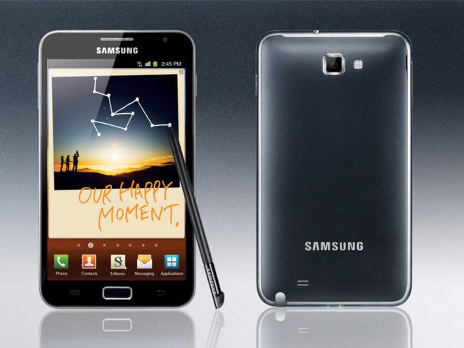 Apesar das críticas, o Galaxy Note foi um sucesso de vendas (Imagem: Divulgação/Samsung)