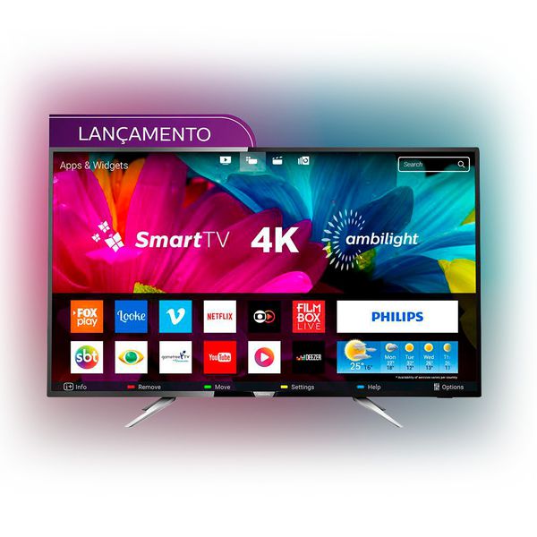 Smart TV LED Ambilight 55