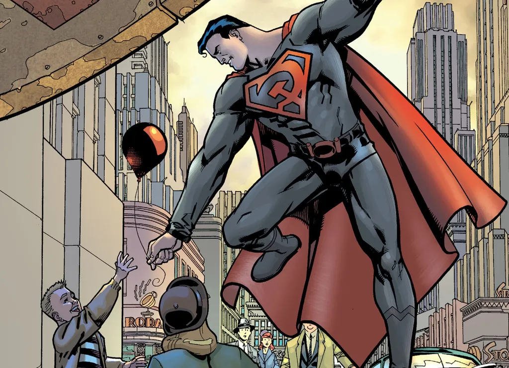 O Superman comunista de Entre a Foice e o Martelo é um dos Elseworlds mais populares (Imagem: Reprodução/DC Comics)