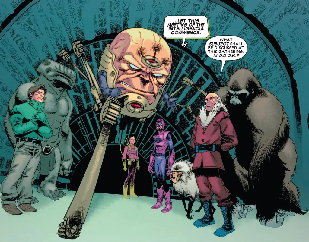 Grupo surge com um apanhado de vilões da terceira divisão (Imagem: Reprodução/Marvel Comics)
