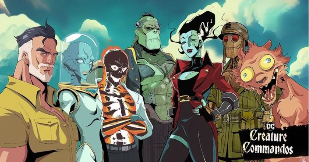 Creature Commandos marca uma nova era das animações da DC (Imagem: Reprodução/DC Studios)