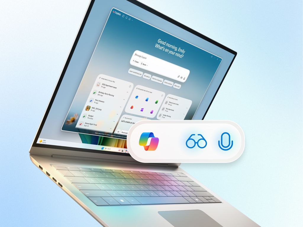 Windows 11 ganha novos recursos de IA (Imagem: Divulgação/Microsoft)
