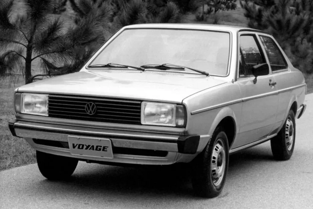 Voyage tinha "cara" de Gol, e não à toa, pois era o sedan do hatch recém-lançado (Imagem: Divulgação/Volkswagen)