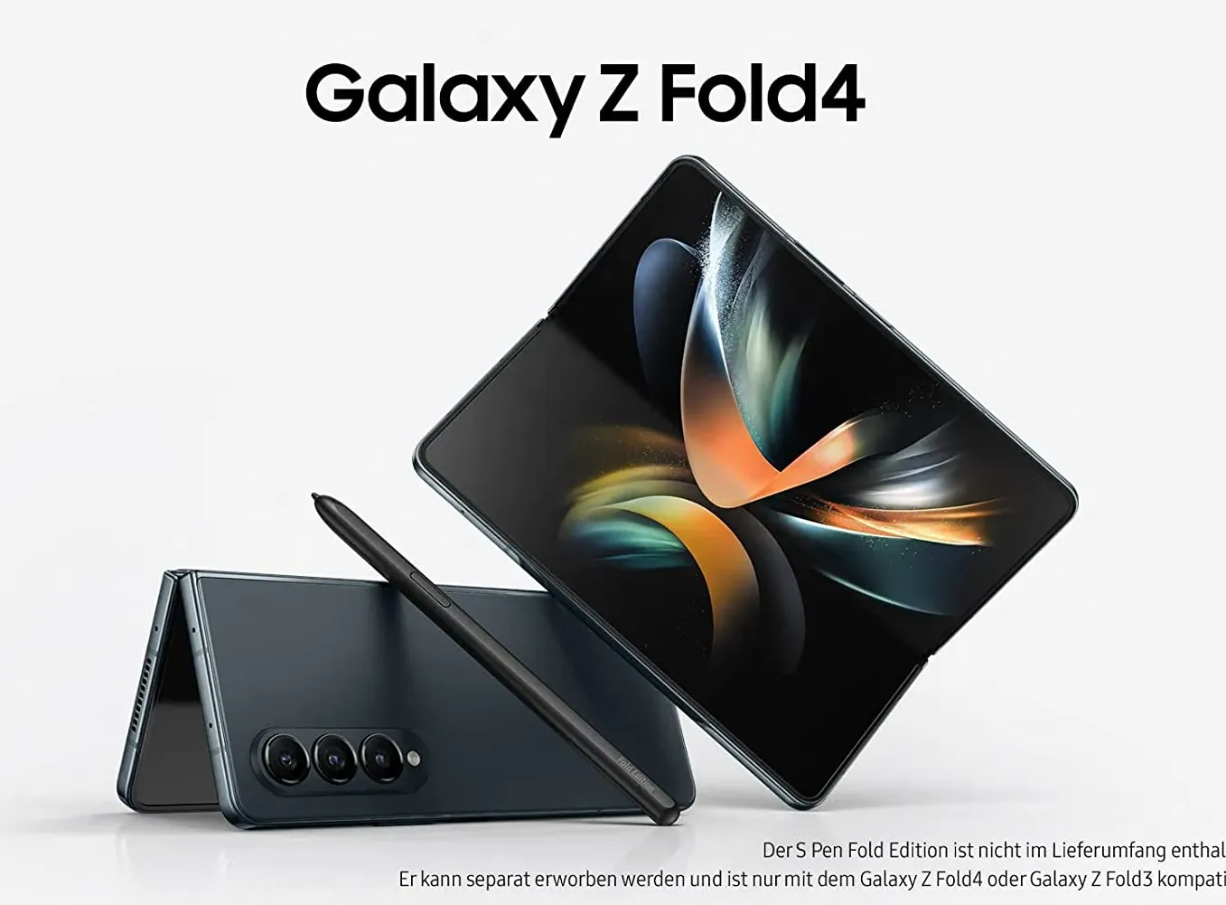 Galaxy Z Fold 4 deverá ter melhorias nas câmeras traseiras (Imagem: Amazon)