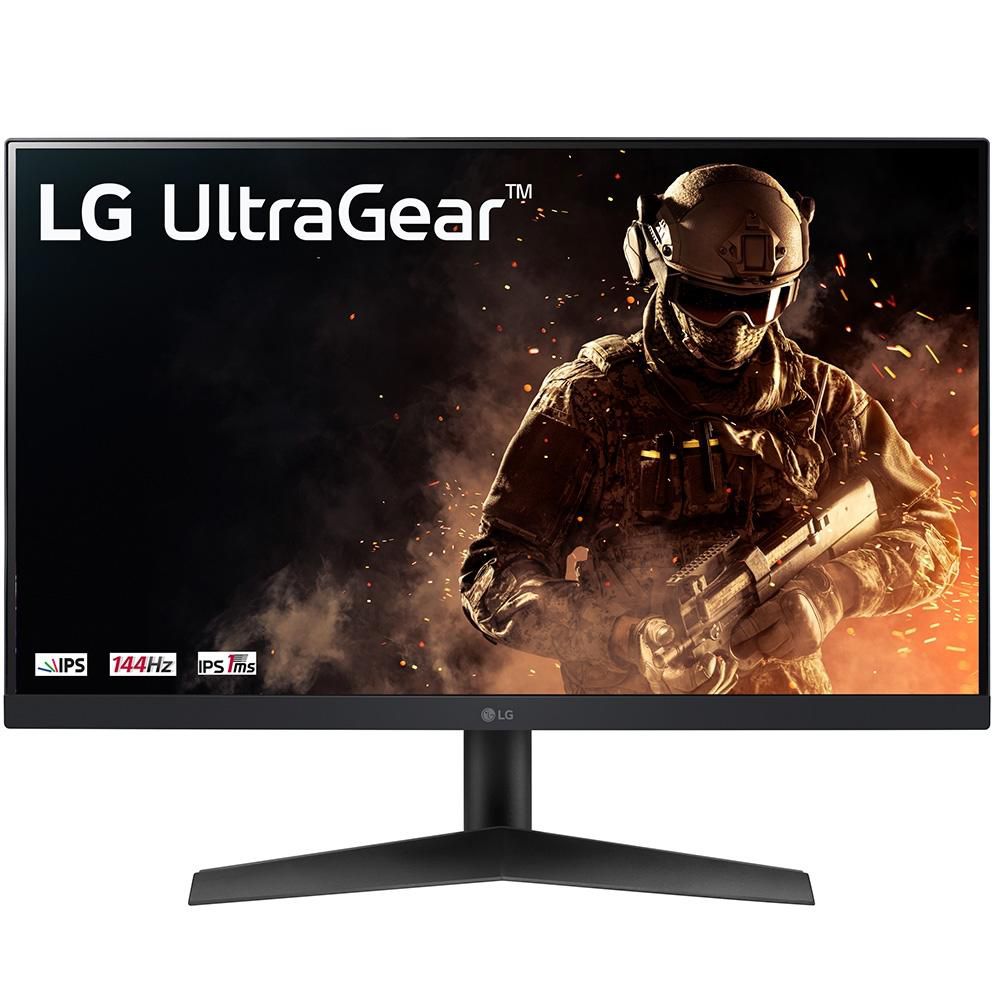 Monitor Gamer LG UltraGear 24 Full HD, 144Hz, 1ms, IPS, HDMI e
