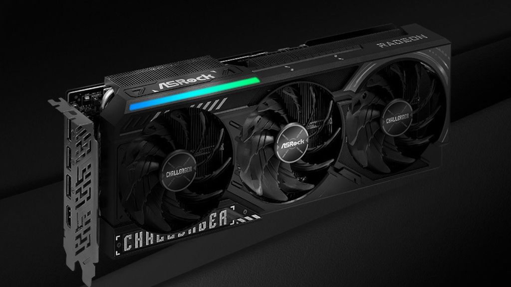 Imagem da GPU ASRock