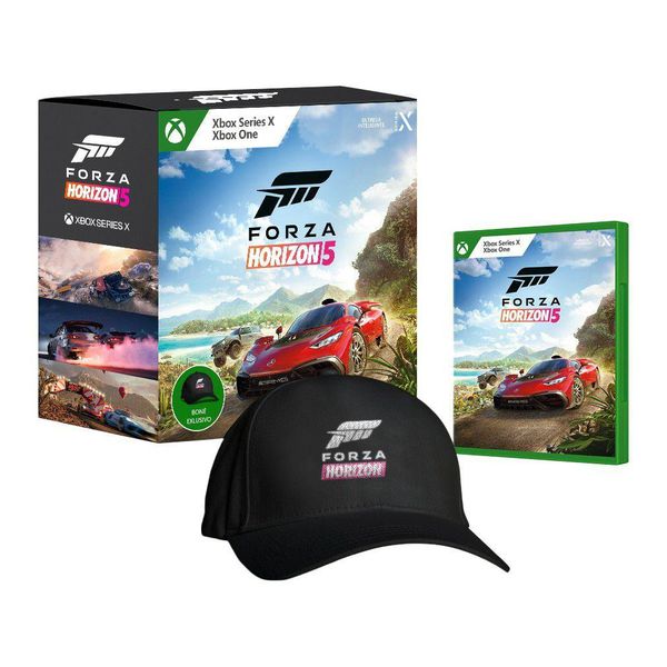 Forza Horizon 5 + Boné Exclusivo - Xbox One e Xbox Series X