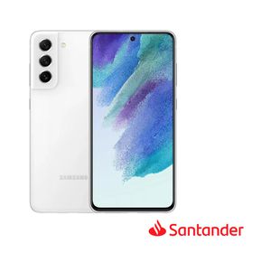 [LEIA A DESCRIÇÃO] Smartphone Samsung Galaxy S21 FE 5G 6,4" 128 GB 6 GB RAM Branco [2 CUPONS + CARTÃO DE CRÉDITO SANTANDER]
