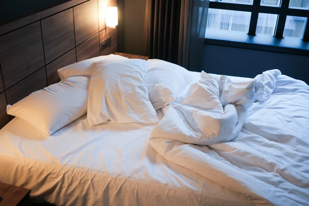 Reserve o quarto apenas para dormir ou fazer sexo — isso acostumará o cérebro a encarar o lugar como um lugar de descanso, e você adormecerá mais fácil (Imagem: Towfiqu98/Envato)