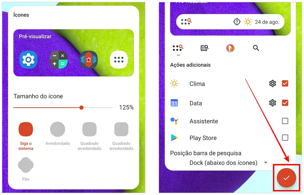 Nova Launcher é opção para mudar os ícones do celular, mas também a interface (Captura de tela: Caio Carvalho)