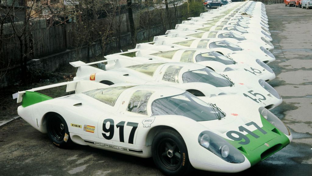 Porsche 917 foi um verdadeiro campeão das pistas (Imagem: Divulgação/Porsche)