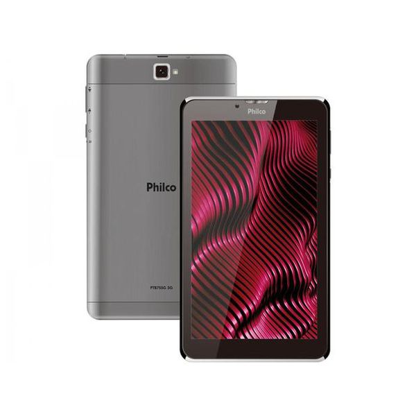 Tablet Philco PTB7SSG 7” 3G Wi-Fi 16GB - Android 9.0 Quad-Core Câmera Integrada