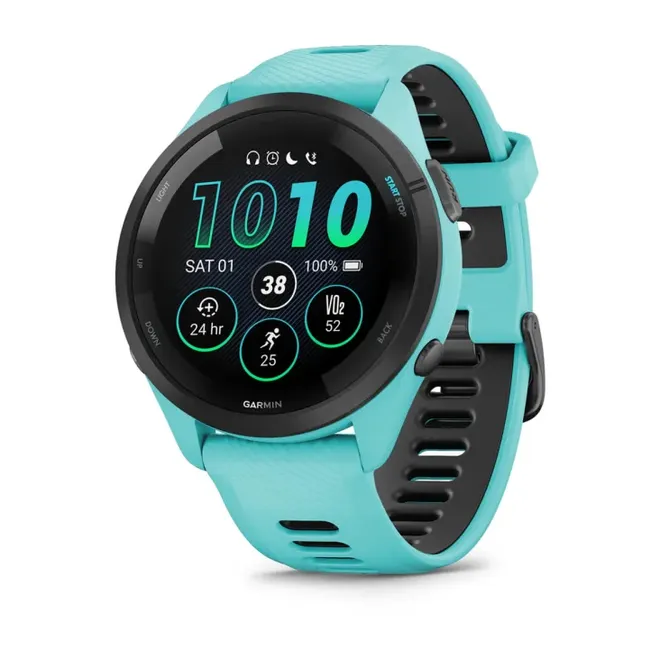 Forerunner 265 tem 46 mm (Imagem: Divulgação/Garmin)