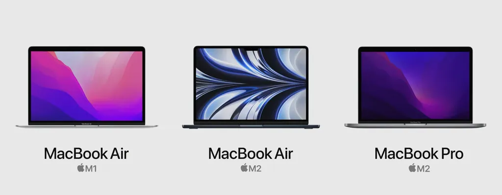 Existência do MacBook Pro com M2 e design datado é confusa (Imagem: Reprodução/Apple)