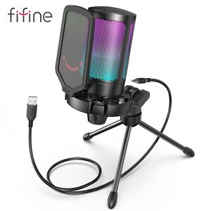 Microfone Usb Fifine Para Gravação e Streaming Ampligame [INTERNACIONAL]