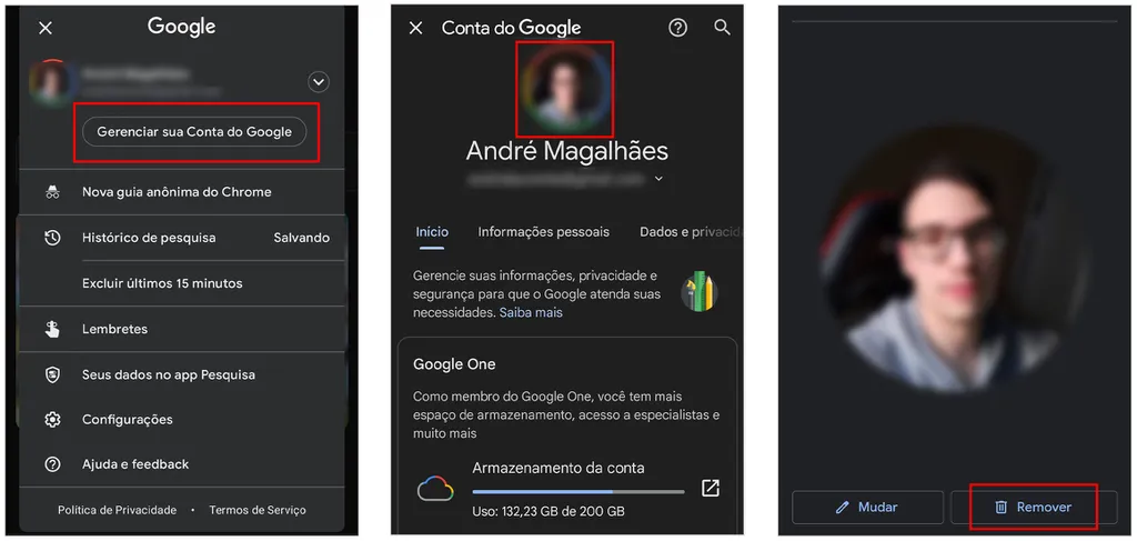 A alteração afeta todos os serviços do Google (Imagem: Captura de tela/André Magalhães/Canaltech)