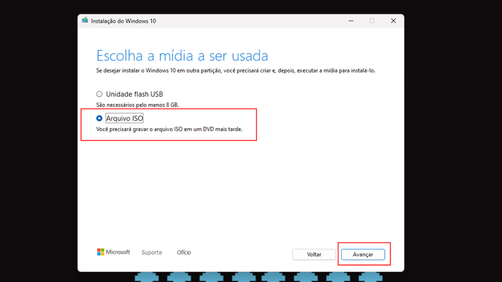 Como baixar o arquivo ISO do Windows 10 (Imagem: Captura de tela/Bruno De Blasi/Canaltech)