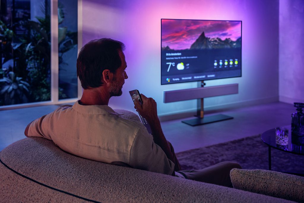 Novas TVs da Philips despertam usuário com luzes que simulam nascer do sol  · Notícias da TV