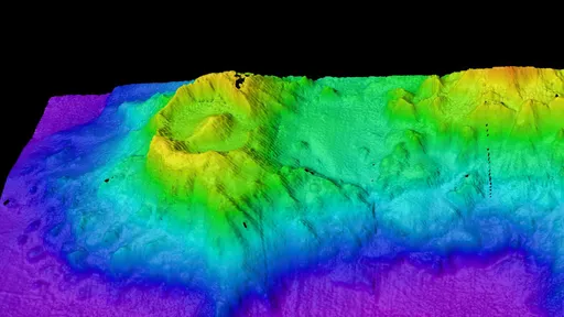 Antigo vulcão submarino semelhante ao "Olho de Sauron" é descoberto na Austrália