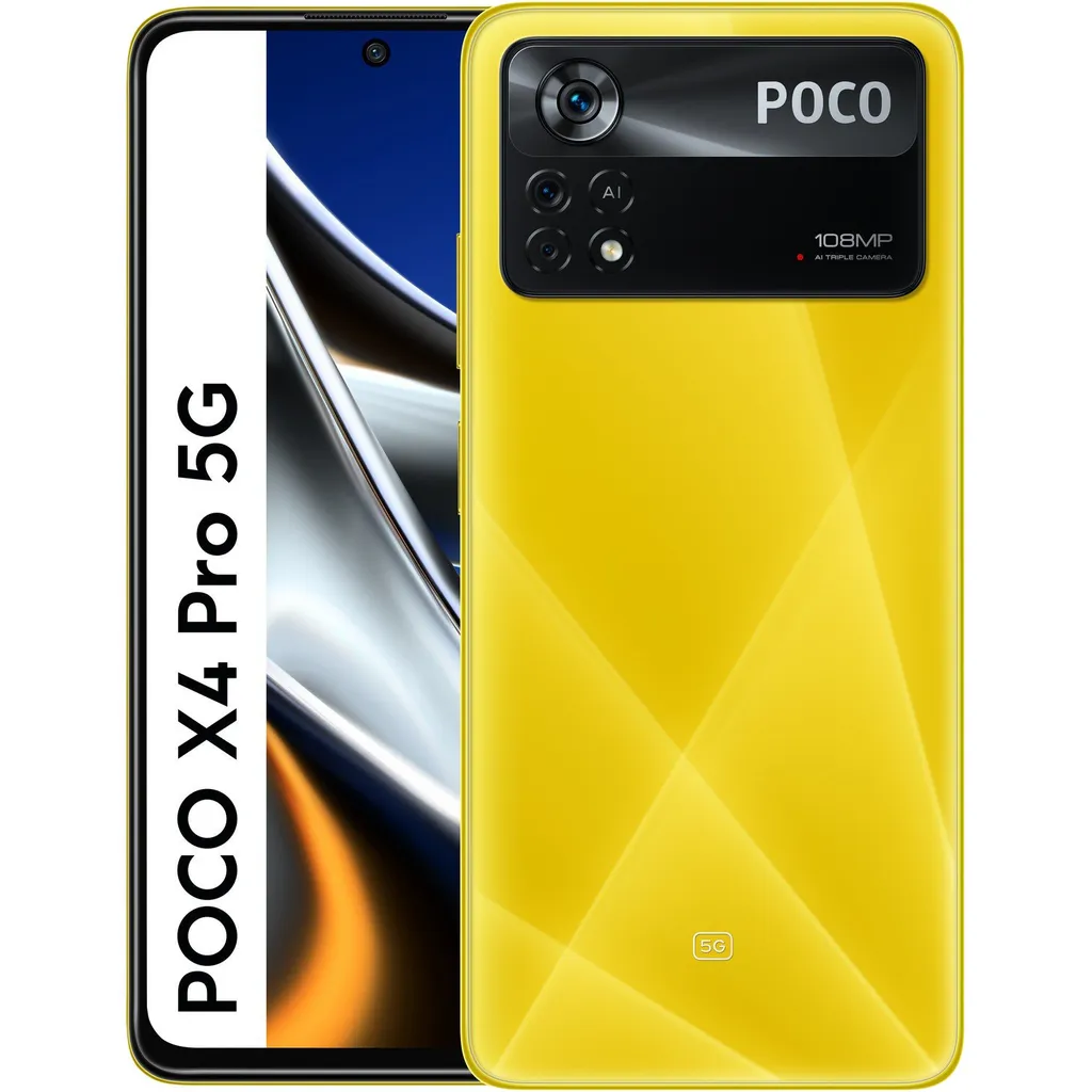 Xiaomi Poco X4 Pro amarelo