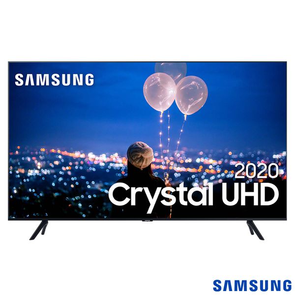 Samsung Smart TV Crystal UHD TU8000 4K 75" Borda Infinita Alexa built in Controle Único Visual Livre de Cabos [À VISTA]