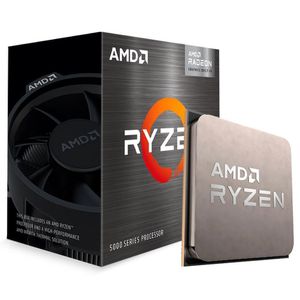 Processador AMD Ryzen 5 5600G, 3.9GHz, Cache 16MB, Hexa Core, 12 Threads, AM4, Ví­deo Integrado - 100-100000252BOX [CUPOM]