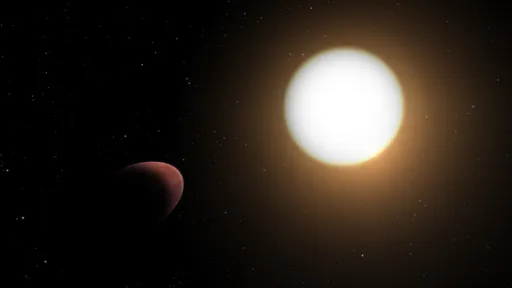 Este exoplaneta foi “deformado” por sua estrela