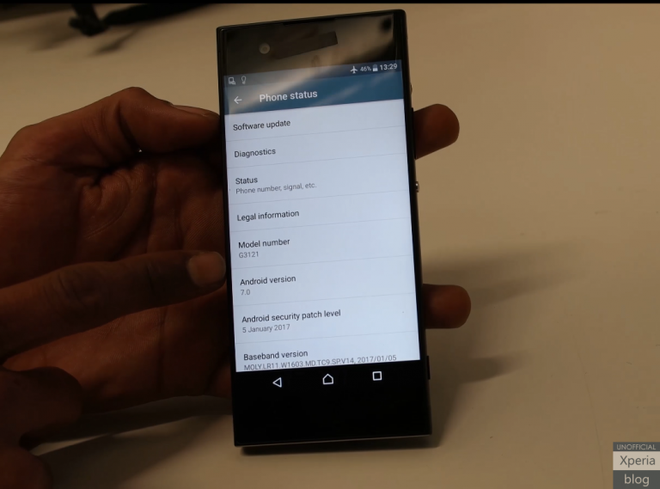 Suposto novo Xperia XA virá com Android 7.0 Nougat modificado com a Xperia UI instalado de fábrica